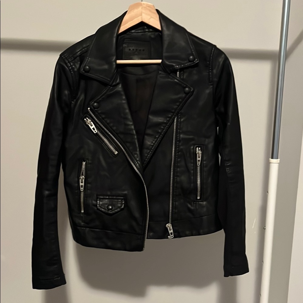 Blank NYC Black Leather Jacket